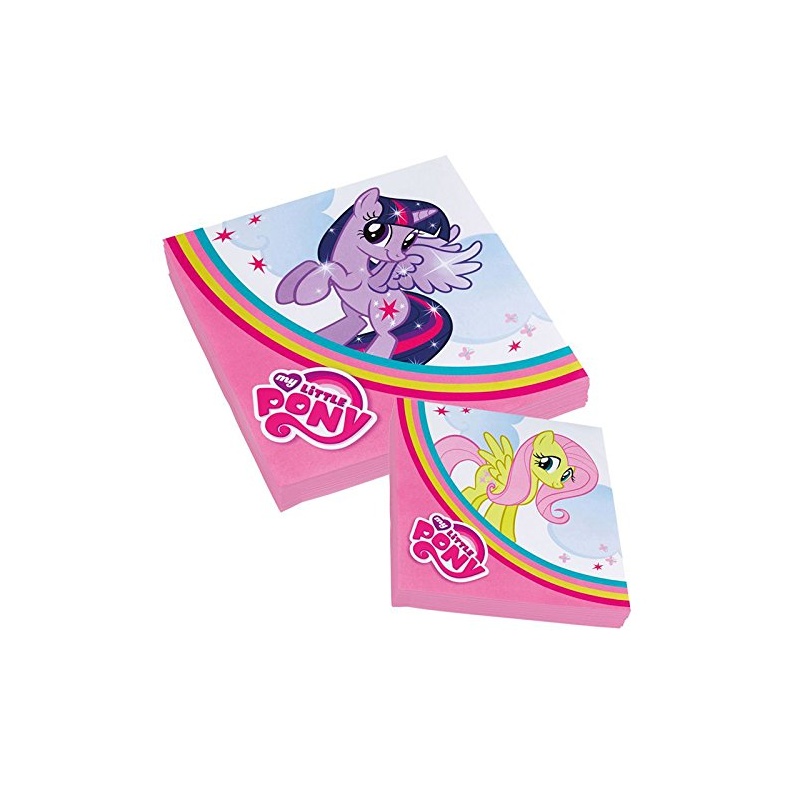 My Little Pony Rainbow Salvrätikud 33x33cm 20tk/pk