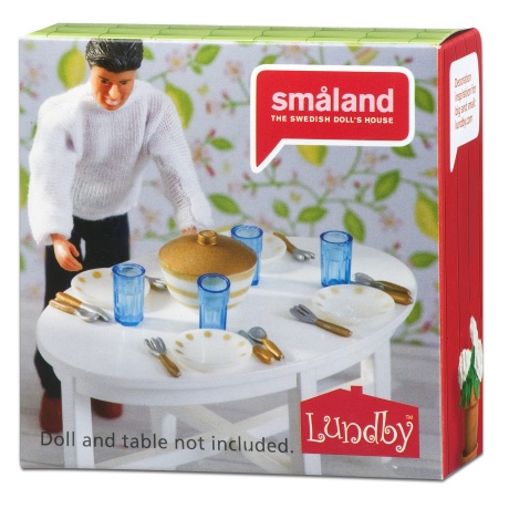 Lundby Söögiserviisi komplekt