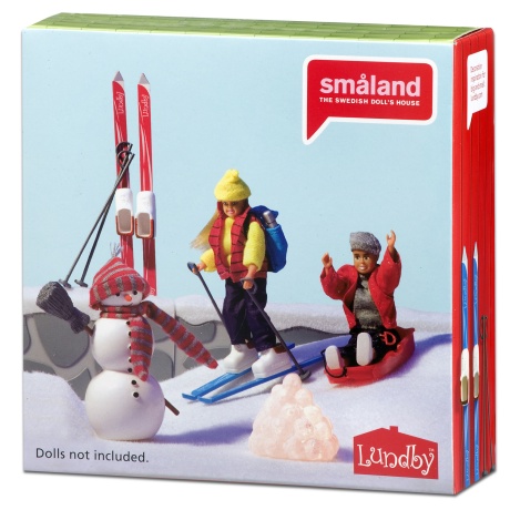 Lundby Lumememm+suusad