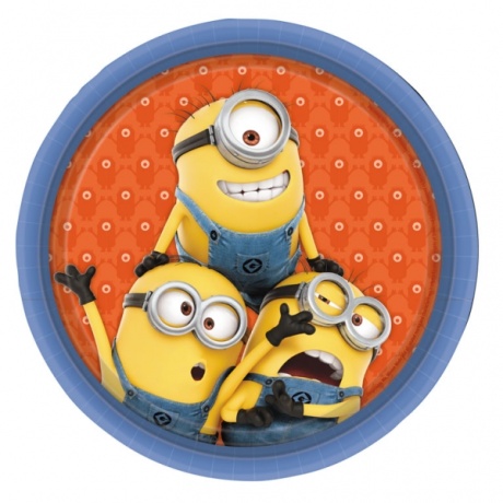 Minions Taldrik 23cm/8tk