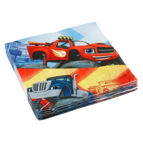 Blaze MonsterMachines Salvrätikud 33x33cm 20tk/pk