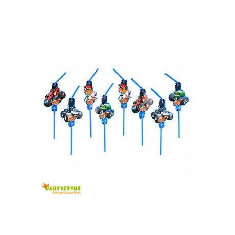 Blaze MonsterMachines Joogikõrred 8tk/pk