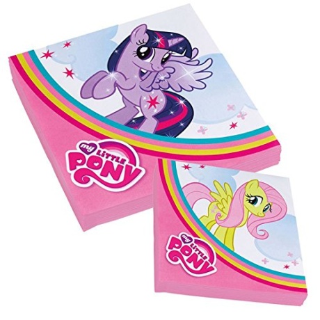 My Little Pony Rainbow Salvrätikud 33x33cm 20tk/pk