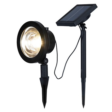 Aiavalgusti, 30 lm, 4 LED, vahe 10cm, päikesepaneeliga, IP44