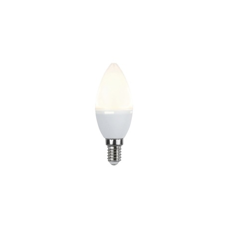 LED Lamp E14 ,4.8 W = 38W, C37 (küünal), 3000K, 440LM 10/100