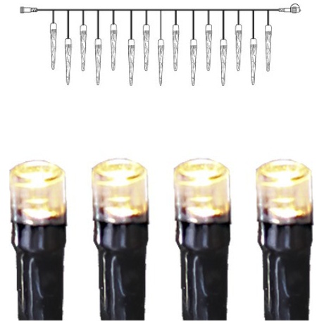 Jääpurikakett System Decor, pikendatav, 50soe-valge LED tuld