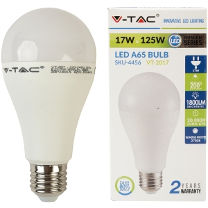 LED lamp E27/17W/1800lm/A65