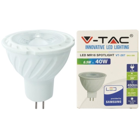 LED lamp GU5.3/6,5W/450lm