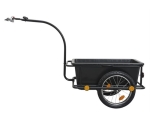 Bicycle trailer with box