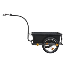 Bicycle trailer with box