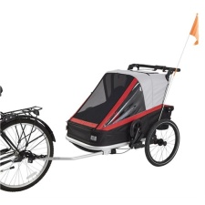 Bicycle trailer 3in1 - bicycle trailer, trolley, pram. 2 seats.