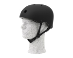 Bicycle / skateboard helmet, black, size M (54-58cm)