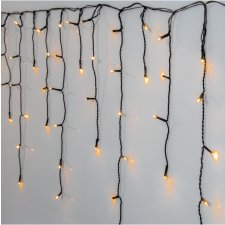 Icicle chain 6m, 240 LED, golden warm light, power supply, indoor / outdoor, IP44