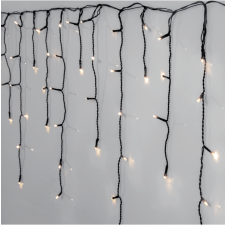 Icicle chain 6m, 240 LED, white cold light, power supply, indoor / outdoor, IP44