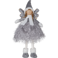 Decoration angel Nova, gray, 55cm. 13 LED, battery powered, IP20