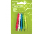 Candles colored sparkling 10pcs / pack.