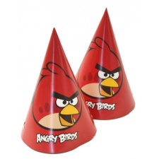 Angry Birds Party Hats 6pcs / pack.