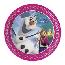 Frozen plate 20cm / 8pcs.