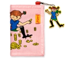 Pippi Money pocket pink