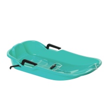 Sled Glamax Sno Glider turquoise with brakes