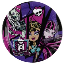 Monster High 2 plate 18cm / 8pcs.