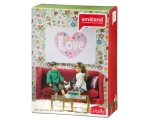 Lundby Living room red