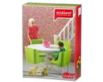 Lundby Dining room green