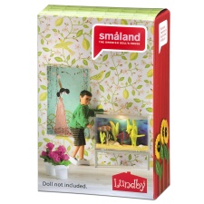 Lundby Aquarium + flower pots