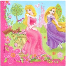 Princess napkins 33x33cm