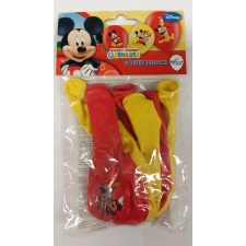 Balloons Mickey-Minnie 6pcs / 27.5 cm / 11 &#39;&#39;