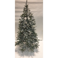 Artificial spruce snowy sample, PVC material, Height 180cm