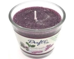 Scented candle in a glass Mulberry