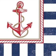 Anchor Napkins 33x33cm 16pcs / pack