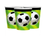 Football Drinking cups 266ml 8pcs / pack