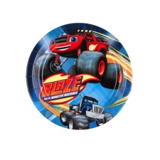 Blaze MonsterMachines Plates 18cm 8pcs / pack