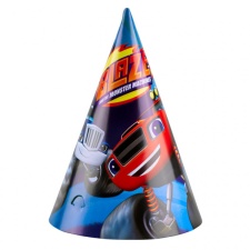 Blaze MonsterMachines Party Hats 8pcs / pack