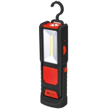 LED work light, rechargeable, magnetic mounting