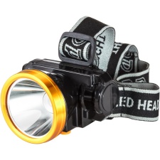 LED headlamp with battery, 3W Highpower