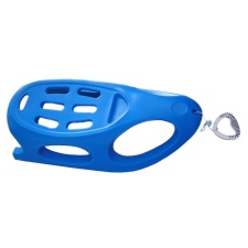 Sled, blue, metal sliding surface on the foot / 5