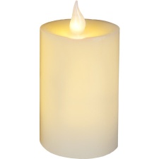 LED candle wax, white, 2 warm white LEDs, IP20