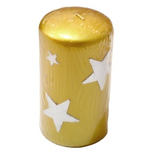 Golden table candle 10.5 * 6/6