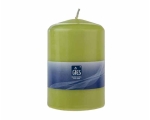 Table candle 80x48mm, burning time 15h, Lime / 10