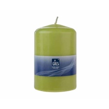 Table candle 80x48mm, burning time 15h, Lime / 10