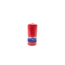 Table candle 150x68mm, burning time +/- 60h, red / 6