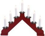 Advent candlestick ADA, 7XE10 light, red