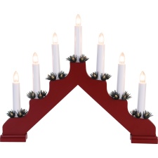 Advent candlestick ADA, 7XE10 light, red