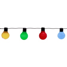 Light chain Party, 16 colored LED lights, length 4.5m, IP44