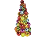 Pyramid of colored balls, 20LED, battery powered 3xAA