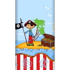 Pirates Island Tablecloth 120x180cm paper,