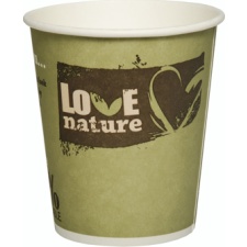 Drinking cups 0.2L 8x8.8cm 50pcs. PURE Love Nature